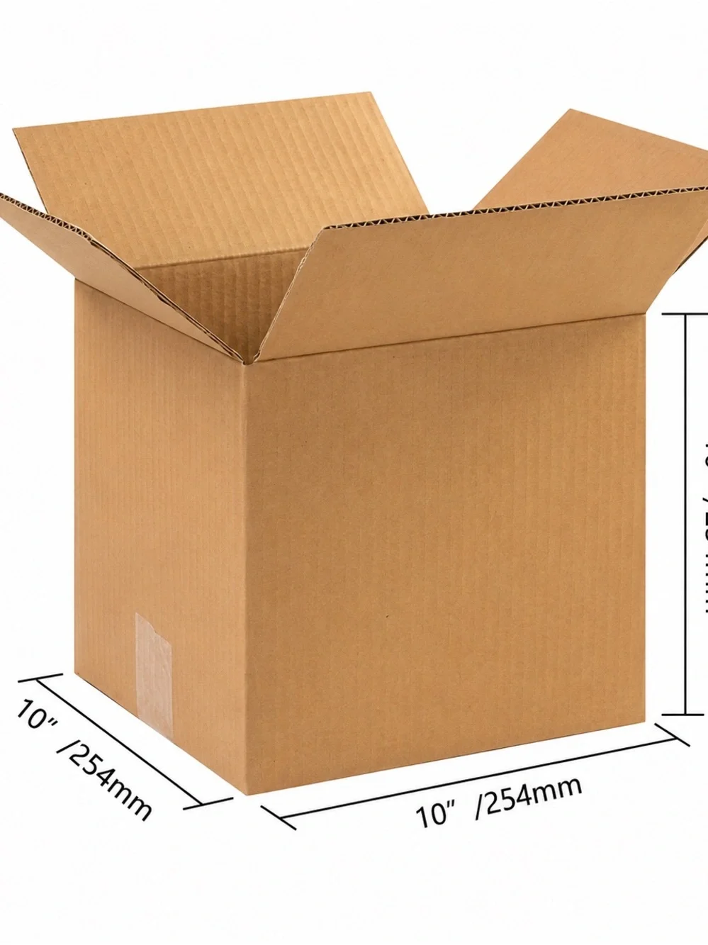 14 pcs Brown Corrugated Shipping Box for Home Office - Pack of 1